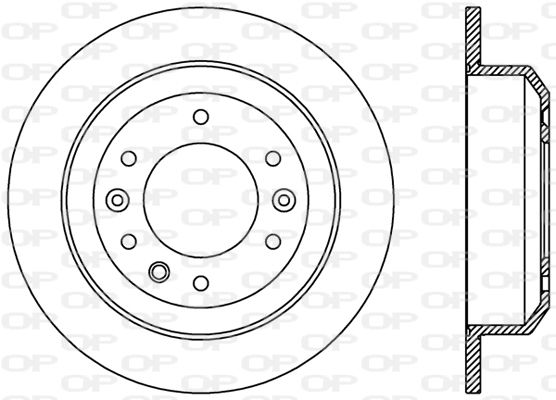 OPEN PARTS Jarrulevy BDR2372.10